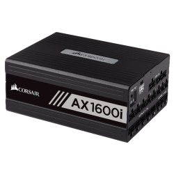 SURSA CORSAIR, 1600 W, "AX1600i" modulara, ATX 12V, 140 mmx1, 80 Plus Ti, MB 20+4 pinx1, CPU 4+4 pinx2, PCI-E 6+2 pinx8, SATAx5,