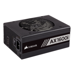 SURSA CORSAIR, 1600 W, "AX1600i" modulara, ATX 12V, 140 mmx1, 80 Plus Ti, MB 20+4 pinx1, CPU 4+4 pinx2, PCI-E 6+2 pinx8, SATAx5,