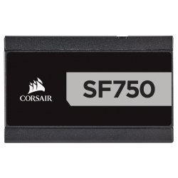 SURSA CORSAIR, 750 W, "SF750" modulara, ATX 12V V2.92, fan 92 mm x 1, 80 Plus Platinum, MB 20+4 pin x 1, CPU 4+4 pinx2, PCI-E 6+