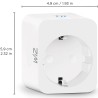 PRIZA SMART WIZ PHILIPS 8718699789329, "000008718699789329" (timbru verde 0.18 lei)