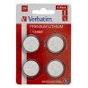 BATERIE VERBATIM, butoni (CR2450), 3V litiu, 4 buc., "49535" (timbru verde 0.04 lei)