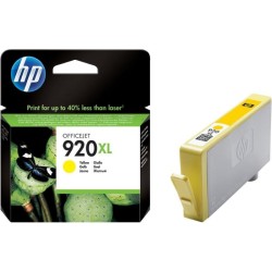 Cartus Cerneala Original HP Yellow, nr.920XL, pentru OfficeJet 6000|6500|7000|7500, , (timbru verde 0.15 lei), "CD974AE"