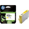 Cartus Cerneala Original HP Yellow, nr.920XL, pentru OfficeJet 6000|6500|7000|7500, , (timbru verde 0.15 lei), "CD974AE"