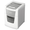 Distrugator automat documente Leitz IQ  Small Office , 100 coli, P4, cross-cut (tip confeti), cos  34 litri, alb-gri, Leitz "801