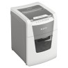 Distrugator automat documente Leitz IQ  Small Office , 100 coli, P4, cross-cut (tip confeti), cos  34 litri, alb-gri, Leitz "801