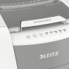 Distrugator automat documente Leitz IQ  Small Office , 100 coli, P4, cross-cut (tip confeti), cos  34 litri, alb-gri, Leitz "801