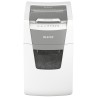 Distrugator automat documente Leitz IQ Office , 150 coli, P5, micro-cut (tip particule), cos  44 litri, alb-gri, Leitz "80140000