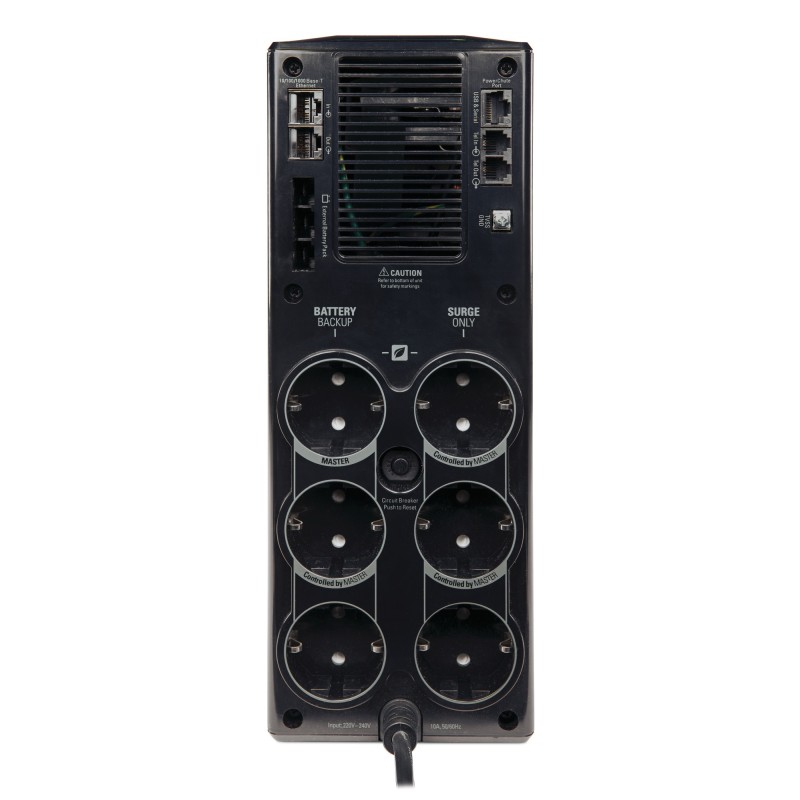 UPS APC," Back-UPS RS",Line Int. cu manag,tower,1500VA/865W,AVR,Schukox4,,LCD,11-20 min.,"BR1500G-GR",prelung garantie(WBEXTWAR1