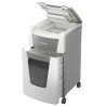 Distrugator automat documente Leitz IQ Office , 300 coli, P5, micro-cut (tip particule), cos  60 litri, alb-gri, Leitz "80160000