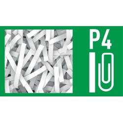 Distrugator automat documente Leitz IQ Office , 600 coli, P4, cross-cut (tip confeti), cos 110 litri, alb-gri, Leitz "80170000" 