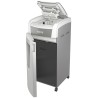 Distrugator automat documente Leitz IQ Office , 600 coli, P4, cross-cut (tip confeti), cos 110 litri, alb-gri, Leitz "80170000" 