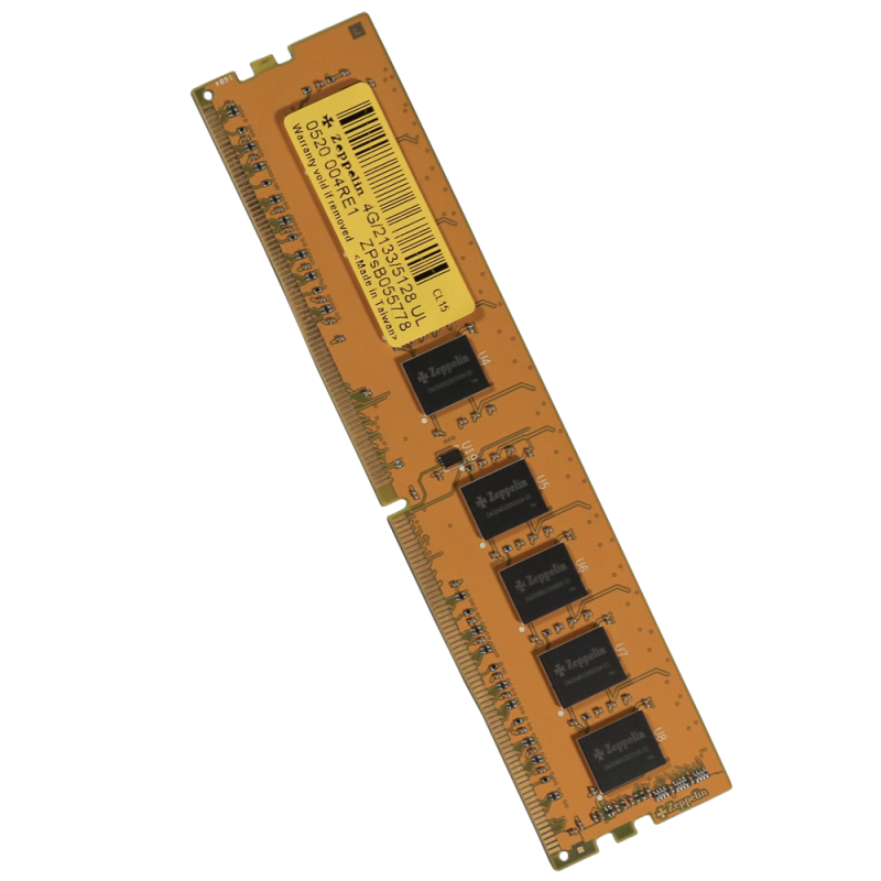 MEMORIE DDR  Zeppelin DDR4  4GB frecventa 2133 MHz, 1 modul, "ZE-DDR4-4G2133b"