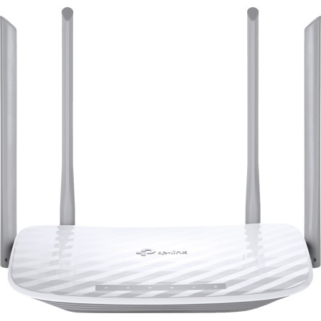 ROUTER TP-LINK wireless 1200Mbps, 4 porturi 10/100Mbps, 4 antene externe, Dual Band AC1200 "Archer C50"/676919/261906 (timbru ve