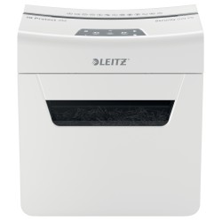 Distrugator manual documente Leitz IQ Protect  3M , 3 coli, P5, micro-cut (tip particule), cos  10 litri, alb, Leitz "80930000" 