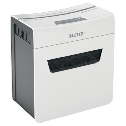 Distrugator manual documente Leitz IQ Protect  3M , 3 coli, P5, micro-cut (tip particule), cos  10 litri, alb, Leitz "80930000" 