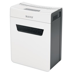 Distrugator manual documente Leitz IQ Protect  4M , 4 coli, P5, micro-cut (tip particule), cos  14 litri, alb, Leitz "80940000" 