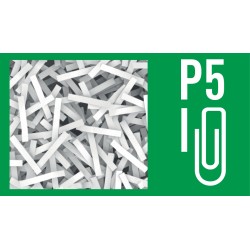 Distrugator manual documente Leitz IQ Protect  6M , 6 coli, P5, micro-cut (tip particule), cos  18 litri, alb, Leitz "80950000" 