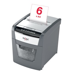 Distrugator automat documente Rexel OPTIMUM  50X ,  50 coli, P4, cross-cut (tip confeti), cos  20 litri, negru-gri, "2020050XEU"