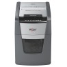 Distrugator automat documente Rexel OPTIMUM  90X ,  90 coli, P4, cross-cut (tip confeti), cos  34 litri, negru-gri, "2020090XEU"