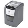 Distrugator automat documente Rexel OPTIMUM  90X ,  90 coli, P4, cross-cut (tip confeti), cos  34 litri, negru-gri, "2020090XEU"