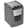 Distrugator automat documente Rexel OPTIMUM  90X ,  90 coli, P4, cross-cut (tip confeti), cos  34 litri, negru-gri, "2020090XEU"