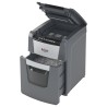 Distrugator automat documente Rexel OPTIMUM  90X ,  90 coli, P4, cross-cut (tip confeti), cos  34 litri, negru-gri, "2020090XEU"