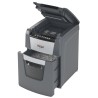 Distrugator automat documente Rexel OPTIMUM 100M , 100 coli, P5, micro-cut (tip particule), cos  34 litri, negru-gri, "2020100ME