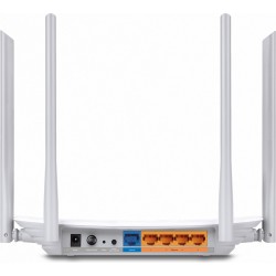 ROUTER TP-LINK wireless 1200Mbps, 4 porturi 10/100Mbps, 4 antene externe, Dual Band AC1200 "Archer C50"/676919/261906 (timbru ve