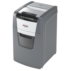 Distrugator automat documente Rexel OPTIMUM 130M , 130 coli, P5, micro-cut (tip particule), cos  44 litri, negru-gri, "2020130ME