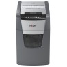 Distrugator automat documente Rexel OPTIMUM 130M , 130 coli, P5, micro-cut (tip particule), cos  44 litri, negru-gri, "2020130ME