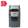 Distrugator automat documente Rexel OPTIMUM 130M , 130 coli, P5, micro-cut (tip particule), cos  44 litri, negru-gri, "2020130ME