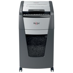 Distrugator automat documente Rexel OPTIMUM 300X , 300 coli, P4, cross-cut (tip confeti), cos  60 litri, negru-gri, "2020300XEU"