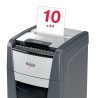 Distrugator automat documente Rexel OPTIMUM 300X , 300 coli, P4, cross-cut (tip confeti), cos  60 litri, negru-gri, "2020300XEU"