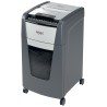 Distrugator automat documente Rexel OPTIMUM 300M , 300 coli, P5, micro-cut (tip particule), cos  60 litri, negru-gri, "2020300ME