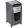 Distrugator automat documente Rexel OPTIMUM 300M , 300 coli, P5, micro-cut (tip particule), cos  60 litri, negru-gri, "2020300ME