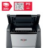 Distrugator automat documente Rexel OPTIMUM 300M , 300 coli, P5, micro-cut (tip particule), cos  60 litri, negru-gri, "2020300ME