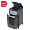 Distrugator automat documente Rexel OPTIMUM 300M , 300 coli, P5, micro-cut (tip particule), cos  60 litri, negru-gri, "2020300ME