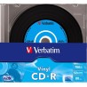 CD-R VERBATIM  700MB, 80min, viteza 52x, PACK Slim case 10 buc, "AZO Data Vinyl" "43426"