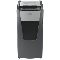 Distrugator automat documente Rexel OPTIMUM 750X , 750 coli, P4, cross-cut (tip confeti), cos 140 litri, negru-gri, "2020750XEU"