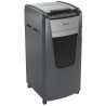 Distrugator automat documente Rexel OPTIMUM 750X , 750 coli, P4, cross-cut (tip confeti), cos 140 litri, negru-gri, "2020750XEU"
