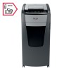 Distrugator automat documente Rexel OPTIMUM 750X , 750 coli, P4, cross-cut (tip confeti), cos 140 litri, negru-gri, "2020750XEU"