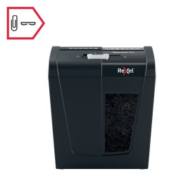 Distrugator manual documente Rexel SECURE   S5,   5 coli, P2, strip-cut (tip fasii), cos  10 litri, negru, "2020121EU" (timbru v