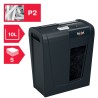 Distrugator manual documente Rexel SECURE   S5,   5 coli, P2, strip-cut (tip fasii), cos  10 litri, negru, "2020121EU" (timbru v