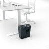 Distrugator manual documente Rexel SECURE   S5,   5 coli, P2, strip-cut (tip fasii), cos  10 litri, negru, "2020121EU" (timbru v