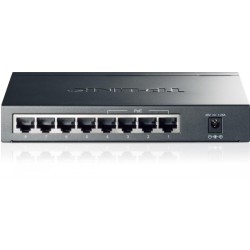 SWITCH PoE TP-LINK  8 porturi Gigabit (4 PoE), IEEE 802.3af, carcasa metalica "TL-SG1008P" (timbru verde 2 lei)