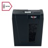 Distrugator manual documente Rexel SECURE   X8,   8 coli, P4, cross-cut (tip confeti), cos  14 litri, negru, "2020123EU" (timbru