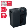 Distrugator manual documente Rexel SECURE   X8,   8 coli, P4, cross-cut (tip confeti), cos  14 litri, negru, "2020123EU" (timbru