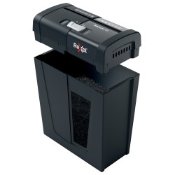 Distrugator manual documente Rexel SECURE   X8,   8 coli, P4, cross-cut (tip confeti), cos  14 litri, negru, "2020123EU" (timbru