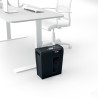 Distrugator manual documente Rexel SECURE   X8,   8 coli, P4, cross-cut (tip confeti), cos  14 litri, negru, "2020123EU" (timbru