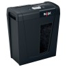 Distrugator manual documente Rexel SECURE   X8,   8 coli, P4, cross-cut (tip confeti), cos  14 litri, negru, "2020123EU" (timbru